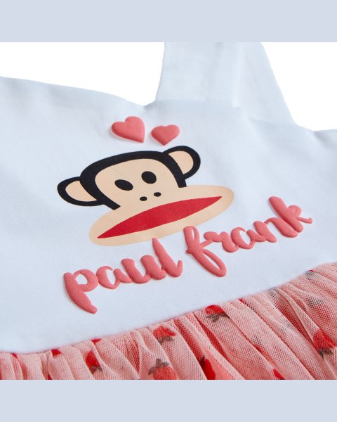 Dress Paul Frank with print and tulle bottom (18 months-8 years)