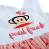 Dress Paul Frank with print and tulle bottom (18 months-8 years)