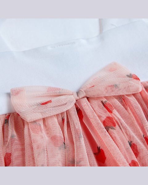 Dress Paul Frank with print and tulle bottom (18 months-8 years)