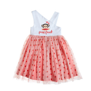 Dress Paul Frank with print and tulle bottom (18 months-8 years)