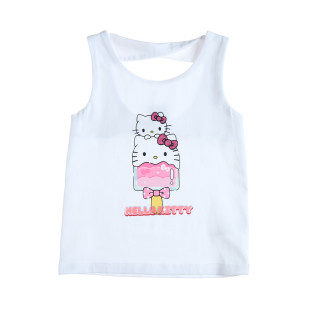 Μπλούζα Hello Kitty με glitter λεπτομέρειες (12 μηνών-5 ετών)