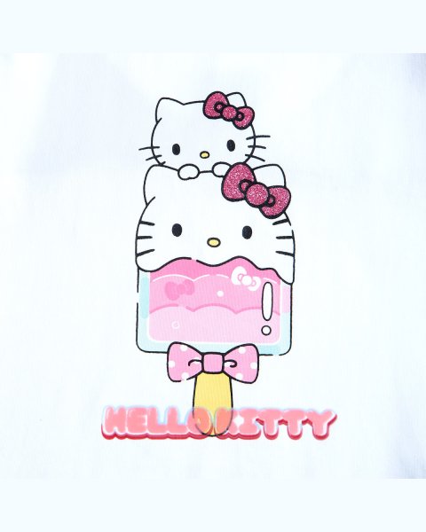 Top Hello Kitty with glitter details (12 months-5 years)