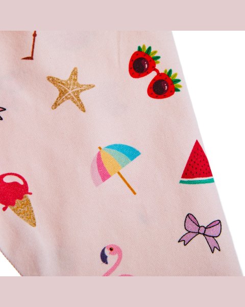 Set crop top with leggings and headband (3-18 months)