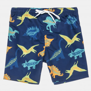 Swim shorts with dinosaur pattern (2-5 years)