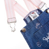 Denim overall Hello Kitty with top (12 months-8 years)