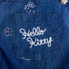 Denim overall Hello Kitty with top (12 months-8 years)