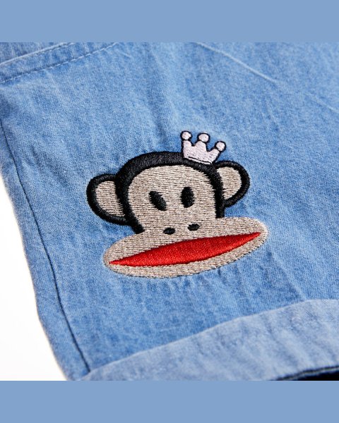Σαλοπέτα τζιν και μπλούζα Paul Frank (12 μηνών-8 ετών)