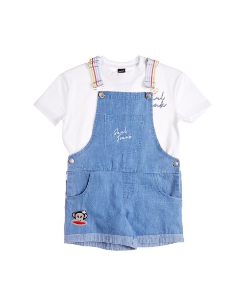 Denim overall with top Paul Frank (12 months-8 years)