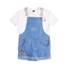 Denim overall with top Paul Frank (12 months-8 years)