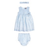 Dress with slip and headband (6 months-3 years)