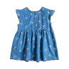 Dress with embroidery, slip and headband (3 months-2 years)