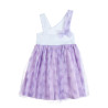 Dress with print and tulle bottom (6-14 years)