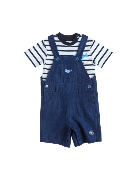 Overall denim with top Tender Comforts (3-18 months)