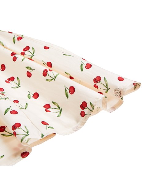 Dress with cherry pattern (6-14 years)