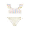 Bikini set True Blue with pom pon (6-16 years)