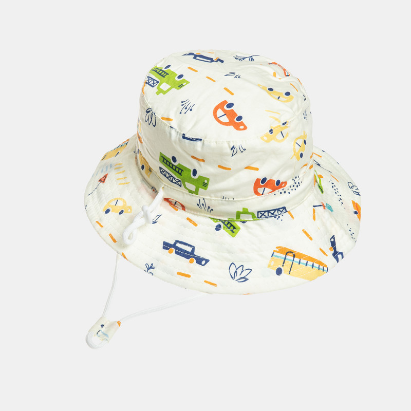 Bucket hat with vehicles (18-24 months)