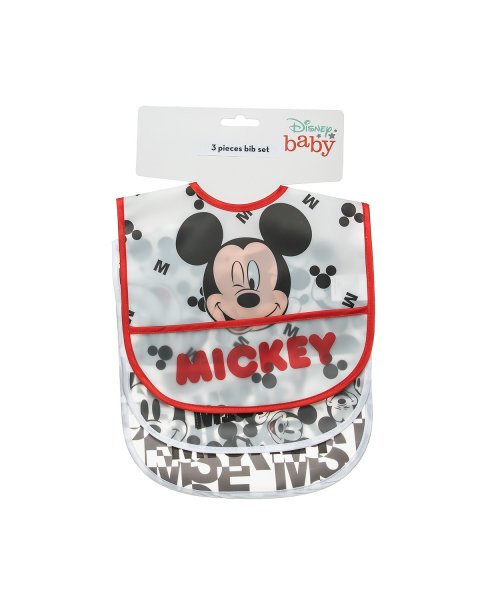 Σαλιάρες σετ 3τμχ Disney Mickey Mouse