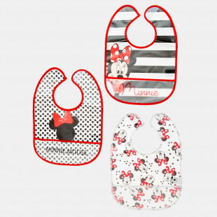 Σαλιάρες σετ 3τμχ Disney Minnie Mouse