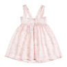 Dress with bow and floral pattern (12 months-5 years)