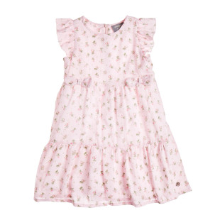 Dress with floral pattern (12 months-5 years)