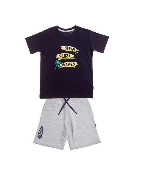 Set 3pcs t-shirt and shorts (12 months-5 years)