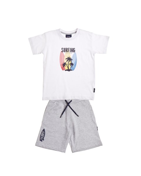 Set 3pcs t-shirt and shorts (12 months-5 years)