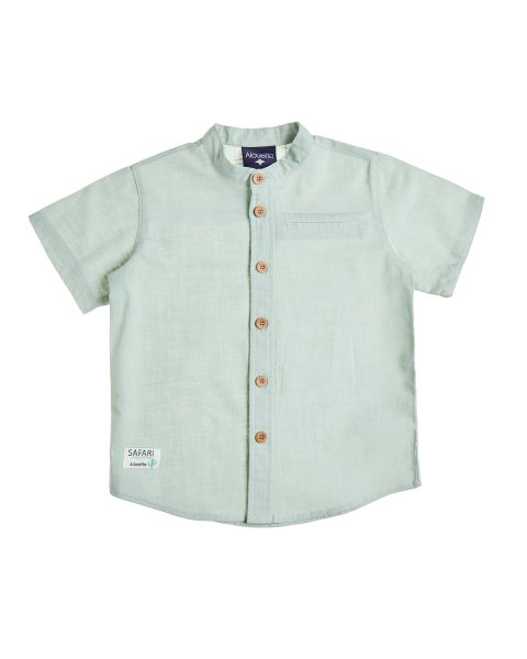 Linen shirt and shorts set (9 months-8 years)
