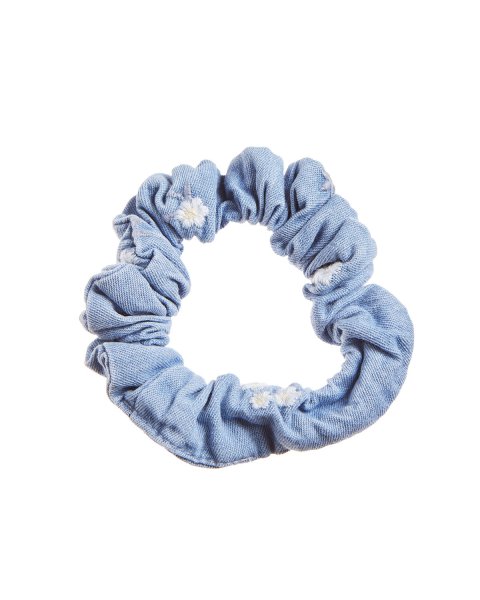Denim set with scrunchie (18 months-5 years)