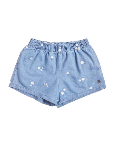 Denim set with scrunchie (18 months-5 years)