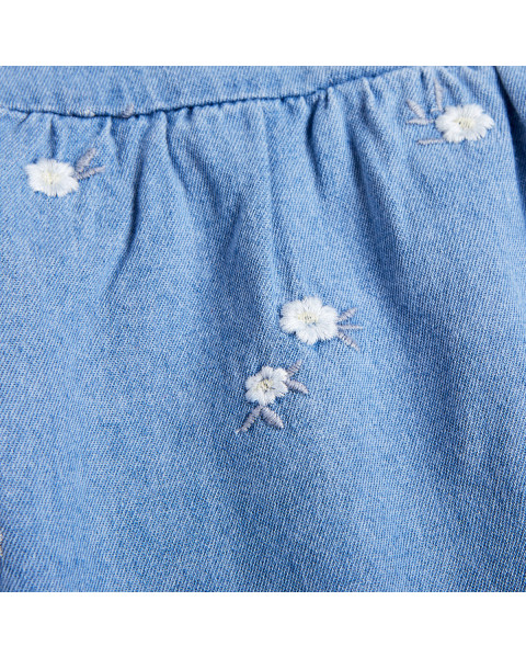 Σετ τζιν με scrunchie (18 μηνών-5 ετών)
