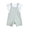 Linen overall Tender Comforts with top (3-18 months)