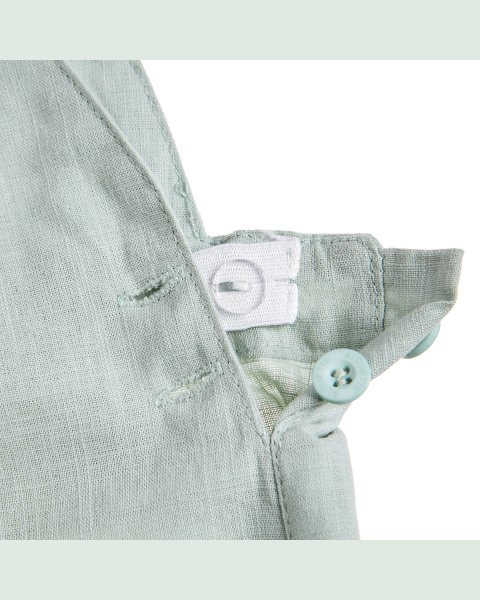 Linen overall Tender Comforts with top (3-18 months)