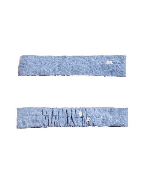 Set denim, slip and headband (3-18 months)
