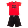 Set 3pcs t-shirt and shorts (6-14 years)
