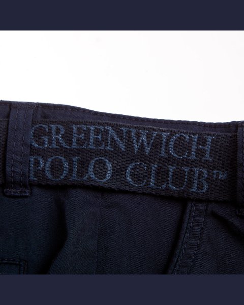 Pants chino Greenwich Polo Club with belt (18 months-14 years)