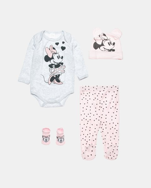 Set Disney Minnie Mouse 4-pieces (0-3 months)