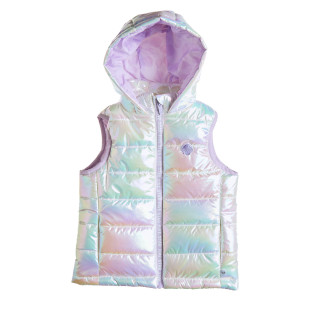 Vest jacket Five Star with iridescent effect (12 months-5 years)