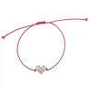 Make-A-Wish March bracelet silver Heart