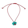 Make-A-Wish March bracelet blue Flower