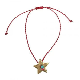 Make-A-Wish March bracelet gold Star