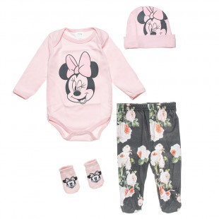 Σετ Disney Minnie Mouse 4 τεμάχια (0-3 μηνών)
