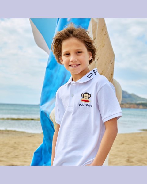 T-Shirt polo Paul Frank with embroidery (6-14 years)