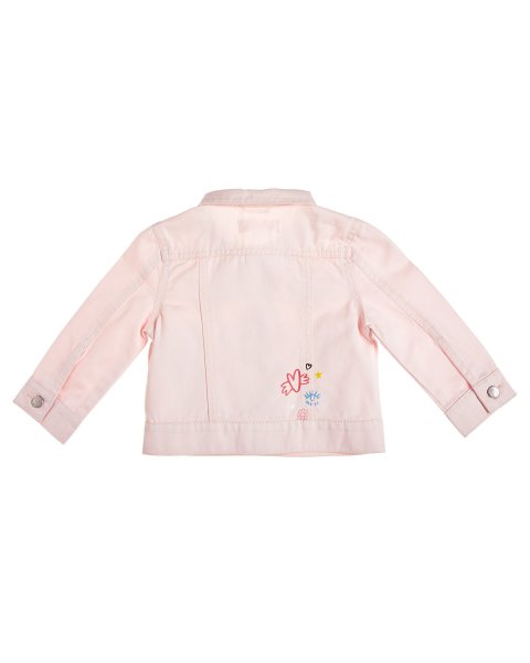 Denim jacket 100% cotton with prints (12 months-5 years)