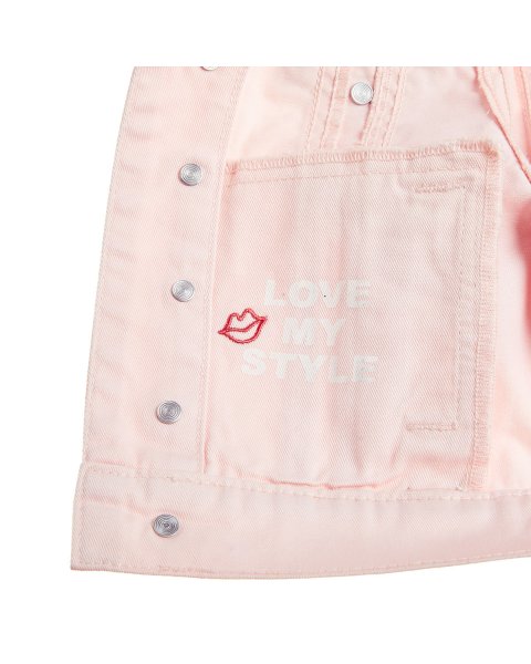 Denim jacket 100% cotton with prints (12 months-5 years)
