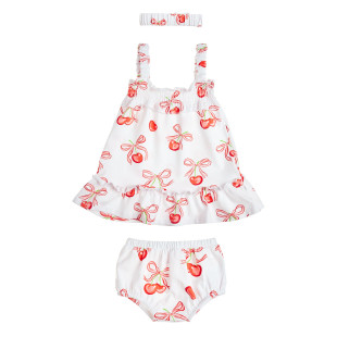Dress Tender Comforts with slip and headband (6 months-4 years)