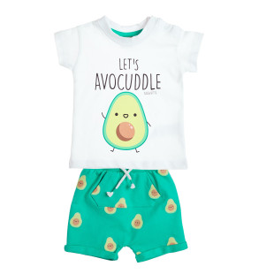 Set Tender Comforts with print (3-18 months)