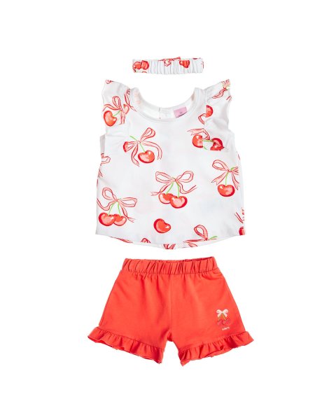 Set Tender Comforts with print and headband (3-18 months)