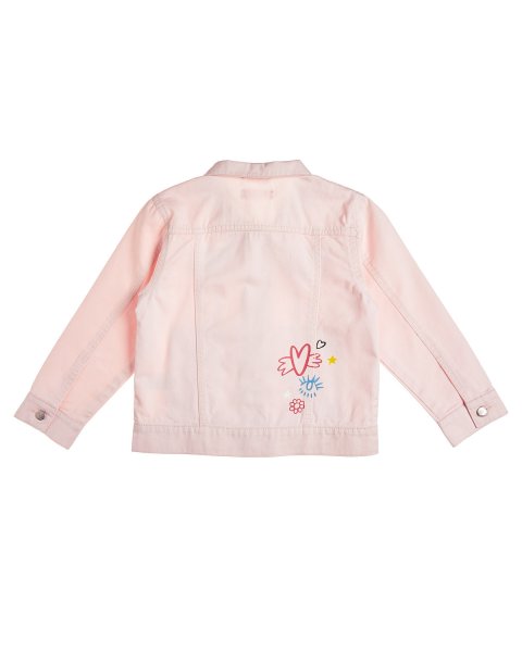 Denim jacket with prints (6-14 years)