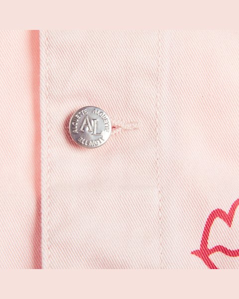 Denim jacket with prints (6-14 years)