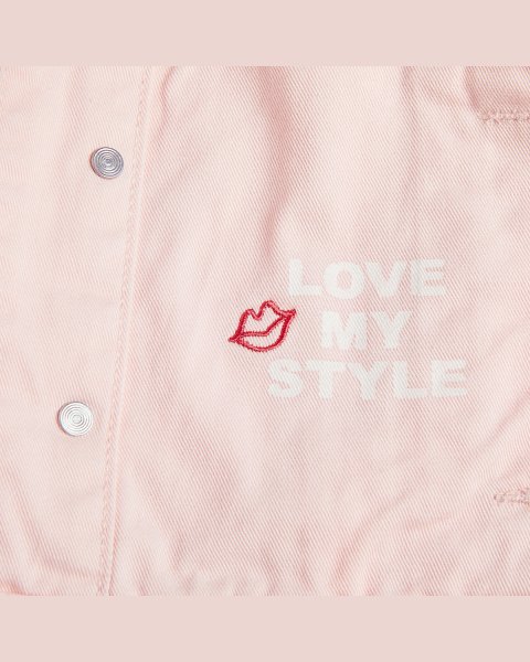 Denim jacket with prints (6-14 years)